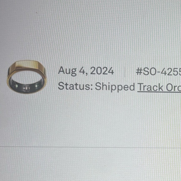 Oura Ring Gen 3 – Heritage Gold – Size 8 – Wellness & Sleep Tracker - Picture 2 of 9